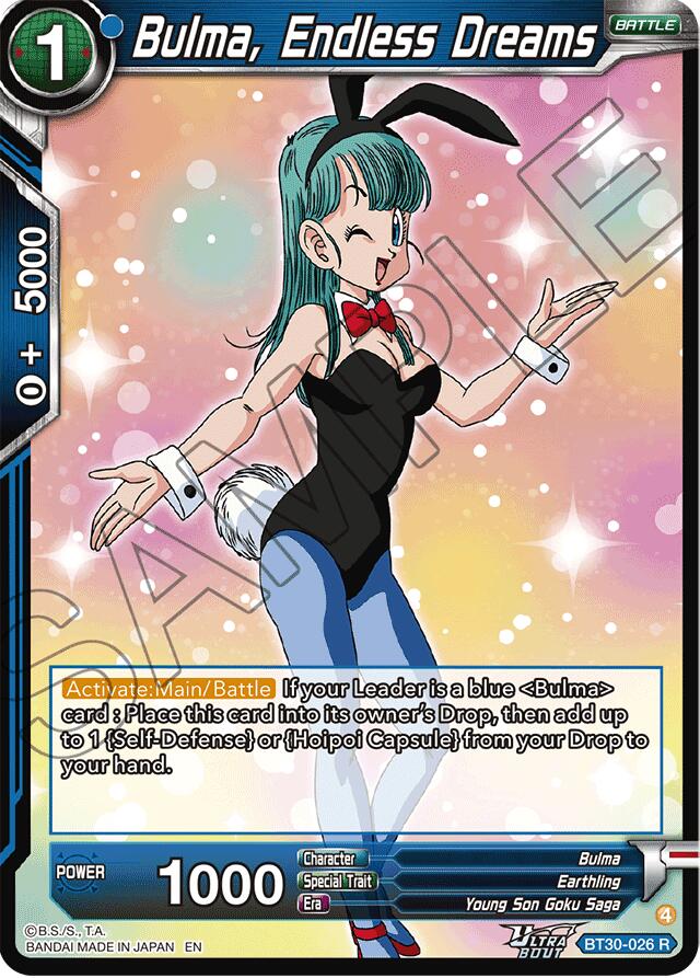 Bulma, Endless Dreams (BT30-026) [Three Glorious Fighters] | Shuffle n Cut Hobbies & Games