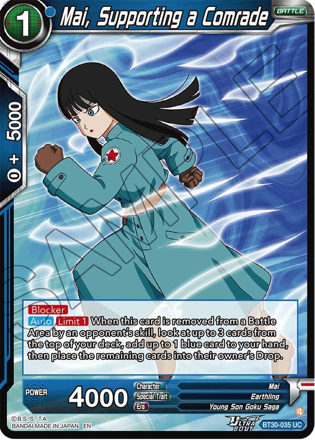 Mai, Supporting a Comrade (BT30-035) [Three Glorious Fighters] | Shuffle n Cut Hobbies & Games