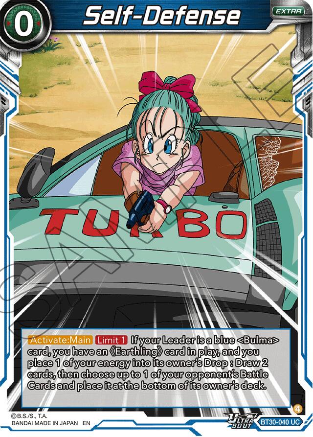 Self-Defense (BT30-040) [Three Glorious Fighters] | Shuffle n Cut Hobbies & Games