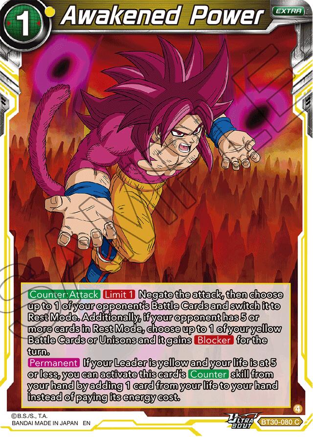 Awakened Power (BT30-080) [Three Glorious Fighters] | Shuffle n Cut Hobbies & Games