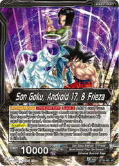 Son Goku, Android 17, & Frieza // Universe 7 Team-Up (SLR) (BT30-081) [Three Glorious Fighters] | Shuffle n Cut Hobbies & Games