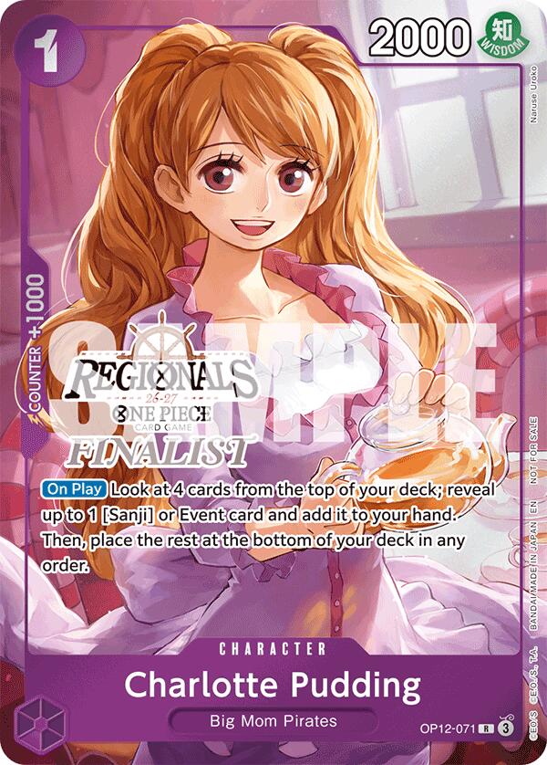 Charlotte Pudding (Regionals Finalist Card Set 26-27) [One Piece Promotion Cards] | Shuffle n Cut Hobbies & Games