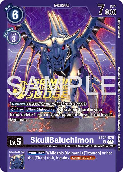 SkullBaluchimon [BT24-075] (Judge Pack 9) [Time Stranger] | Shuffle n Cut Hobbies & Games