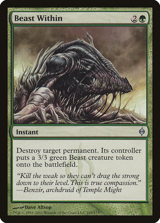 Beast Within [New Phyrexia] | Shuffle n Cut Hobbies & Games