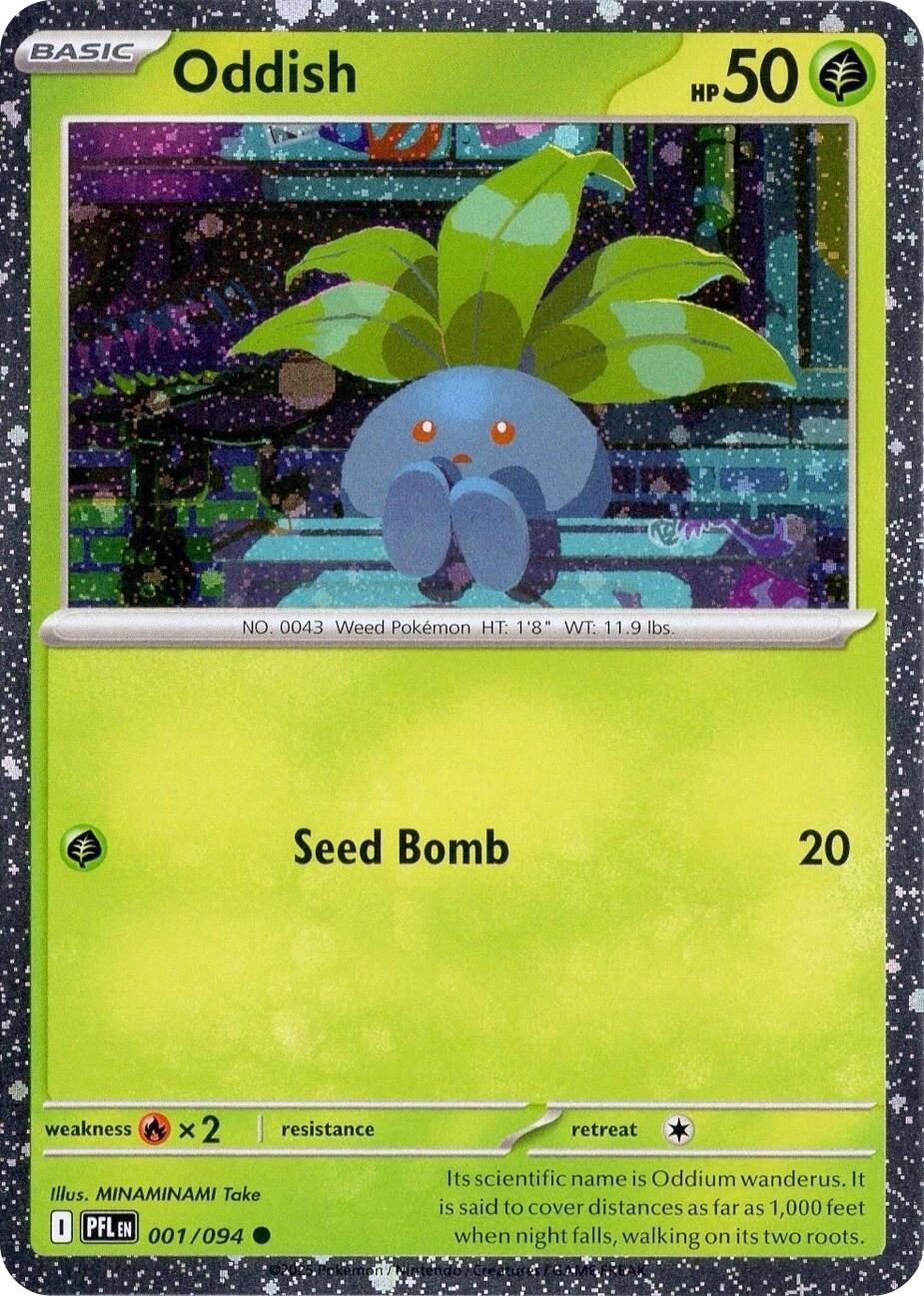 Oddish (001/094) (Cosmos Holo) [Miscellaneous Cards] | Shuffle n Cut Hobbies & Games