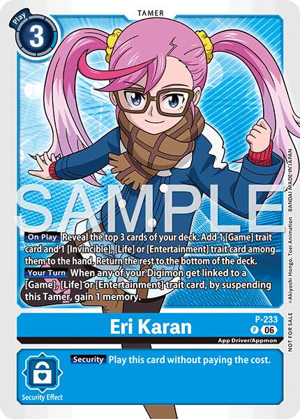 Eri Karan [P-233] (Store Tournament 2026 Vol. 2 Participation Pack) [Promotional Cards] | Shuffle n Cut Hobbies & Games