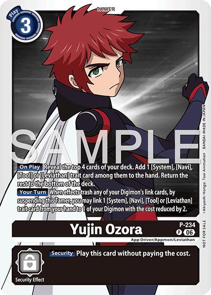 Yujin Ozora [P-234] (Store Tournament 2026 Vol. 2 Participation Pack) [Promotional Cards] | Shuffle n Cut Hobbies & Games