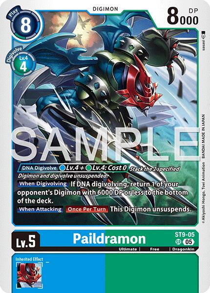 Paildramon [ST9-05] (Reprint) [Advanced Booster Digimon Generation] | Shuffle n Cut Hobbies & Games