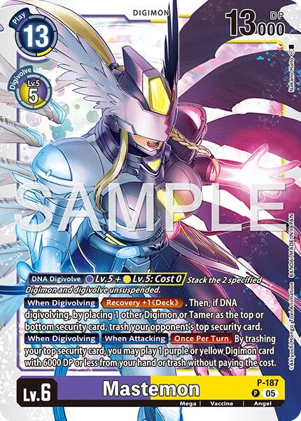 Mastemon [P-187] (Reprint) [Advanced Booster Digimon Generation] | Shuffle n Cut Hobbies & Games