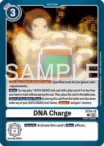 DNA Charge [ST24-15] [Starter Deck: Data Squad] | Shuffle n Cut Hobbies & Games