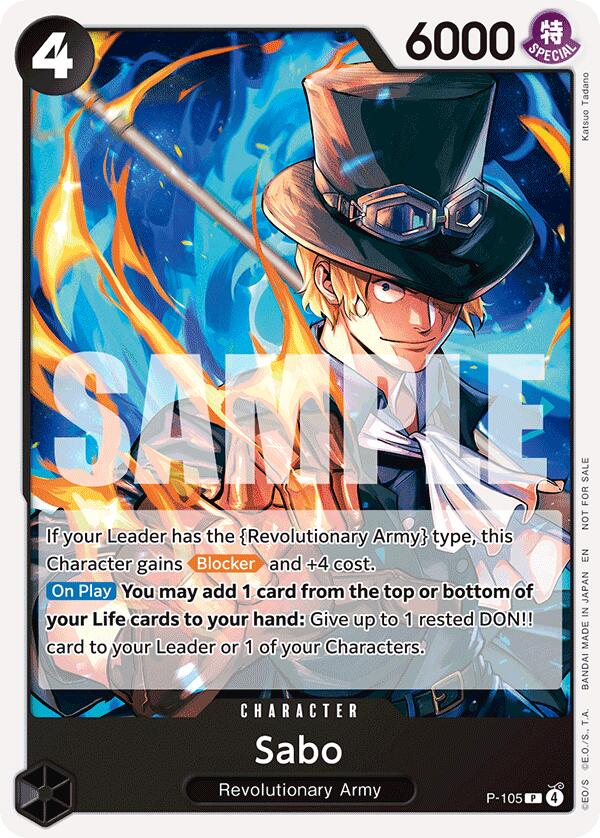 Sabo (Tournament Pack 2026 Vol. 2) [One Piece Promotion Cards] | Shuffle n Cut Hobbies & Games
