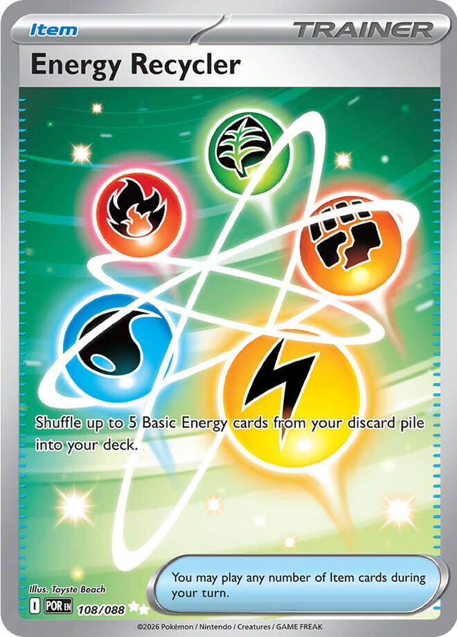 Energy Recycler (108/088) [Mega Evolution: Perfect Order] | Shuffle n Cut Hobbies & Games