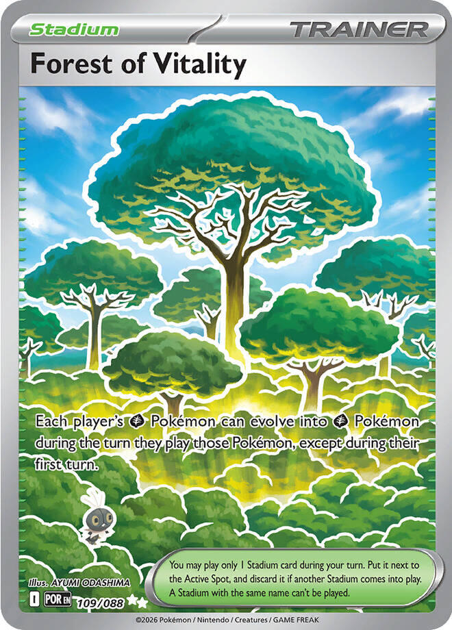 Forest of Vitality (109/088) [Mega Evolution: Perfect Order] | Shuffle n Cut Hobbies & Games