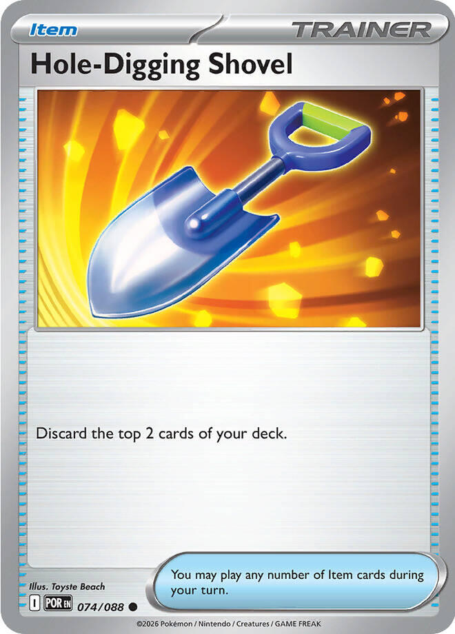 Hole-Digging Shovel (074/088) [Mega Evolution: Perfect Order] | Shuffle n Cut Hobbies & Games
