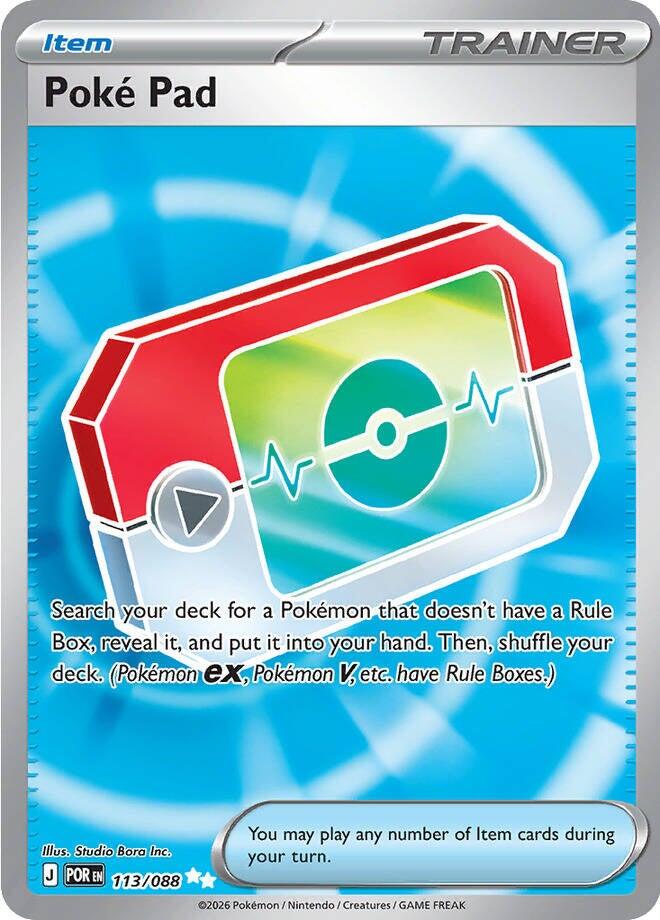 Poke Pad (113/088) [Mega Evolution: Perfect Order] | Shuffle n Cut Hobbies & Games