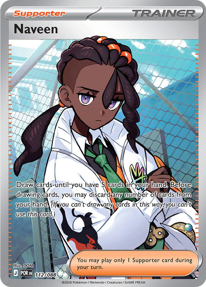 Naveen (112/088) [Mega Evolution: Perfect Order] | Shuffle n Cut Hobbies & Games