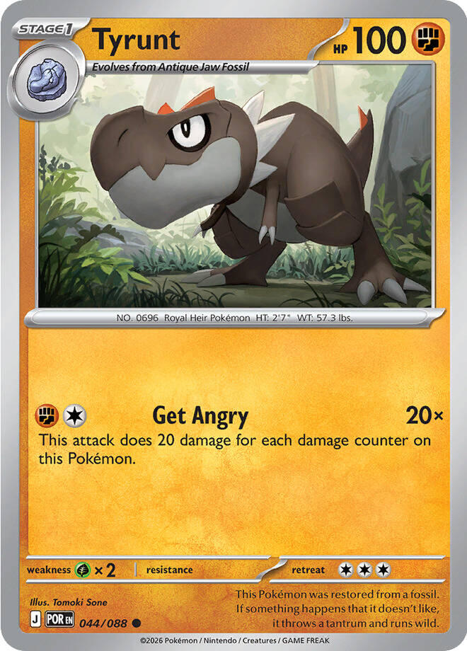 Tyrunt (044/088) [Mega Evolution: Perfect Order] | Shuffle n Cut Hobbies & Games
