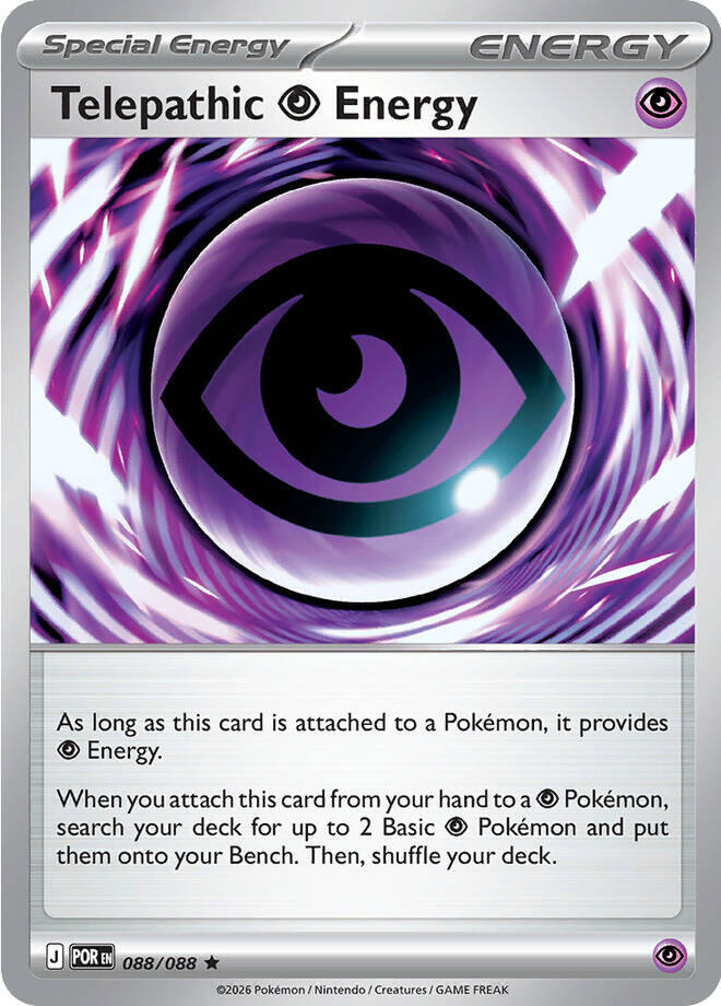 Telepathic Psychic Energy (088/088) [Mega Evolution: Perfect Order] | Shuffle n Cut Hobbies & Games