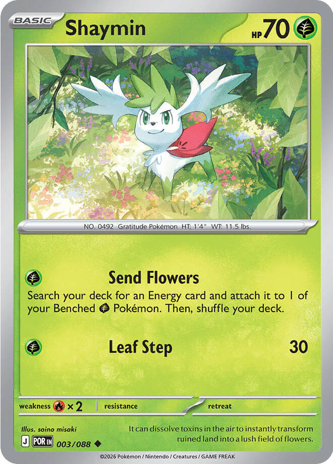 Shaymin (003/088) [Mega Evolution: Perfect Order] | Shuffle n Cut Hobbies & Games