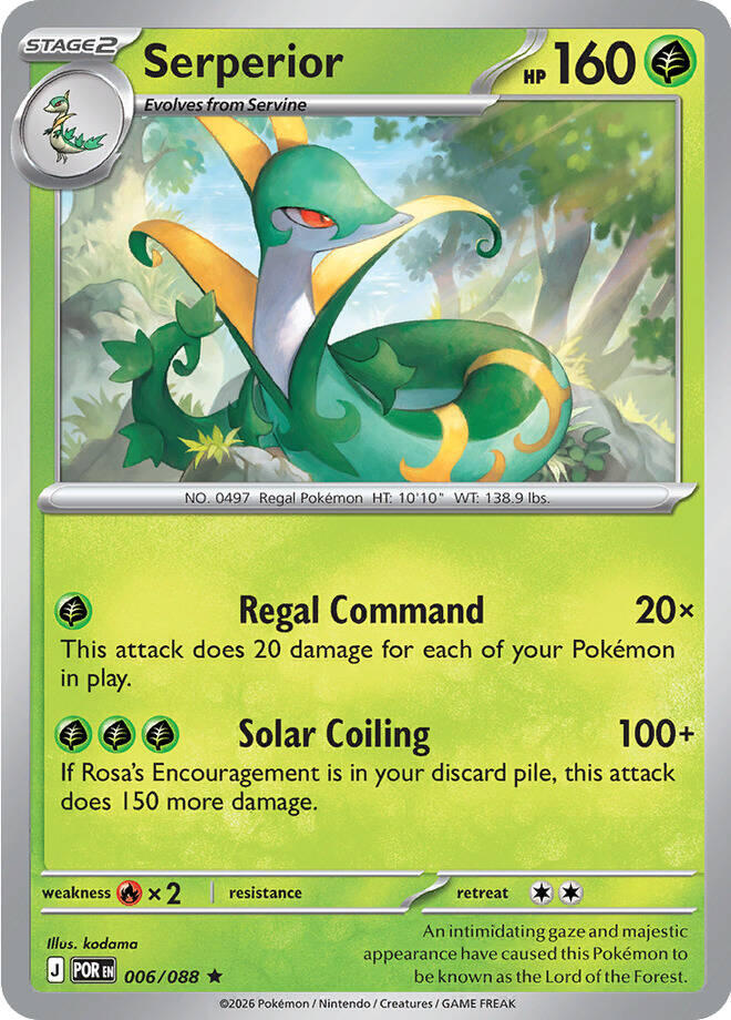 Serperior (006/088) [Mega Evolution: Perfect Order] | Shuffle n Cut Hobbies & Games