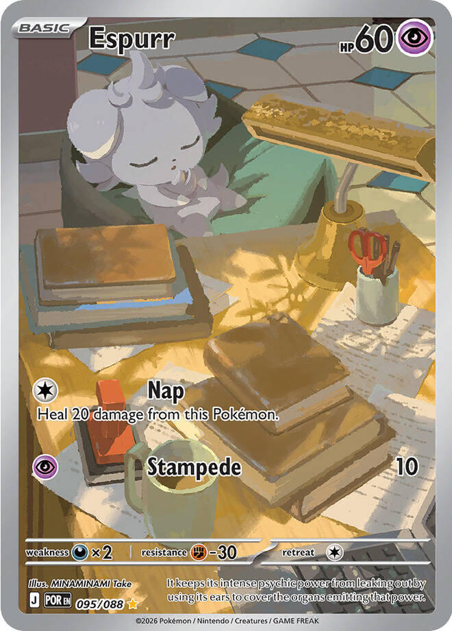 Espurr (095/088) [Mega Evolution: Perfect Order] | Shuffle n Cut Hobbies & Games
