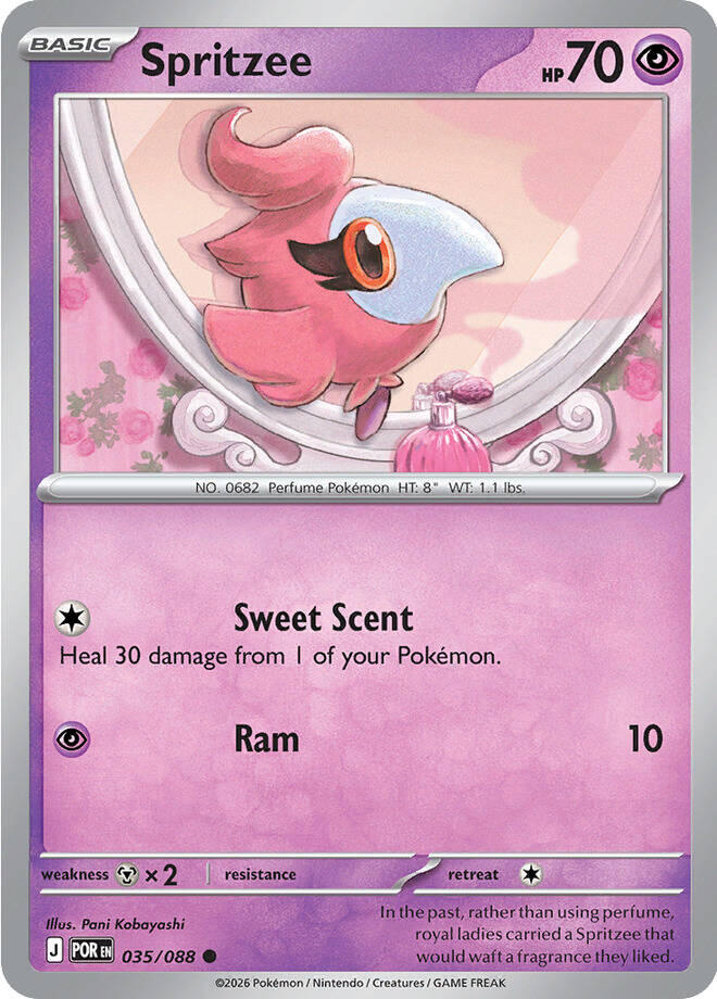 Spritzee (035/088) [Mega Evolution: Perfect Order] | Shuffle n Cut Hobbies & Games