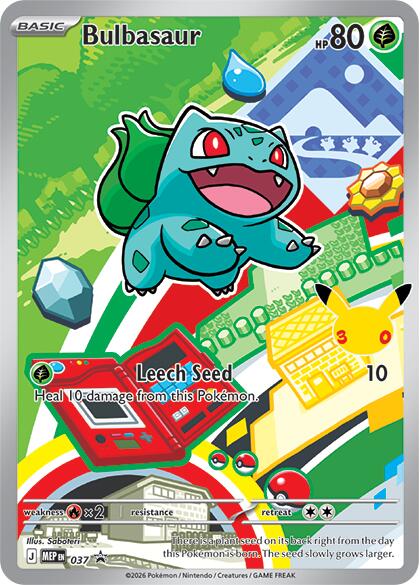 Bulbasaur (037) [Mega Evolution Promo] | Shuffle n Cut Hobbies & Games