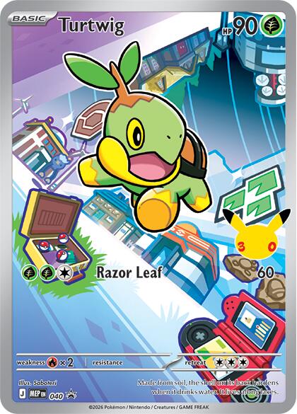 Turtwig (040) [Mega Evolution Promo] | Shuffle n Cut Hobbies & Games