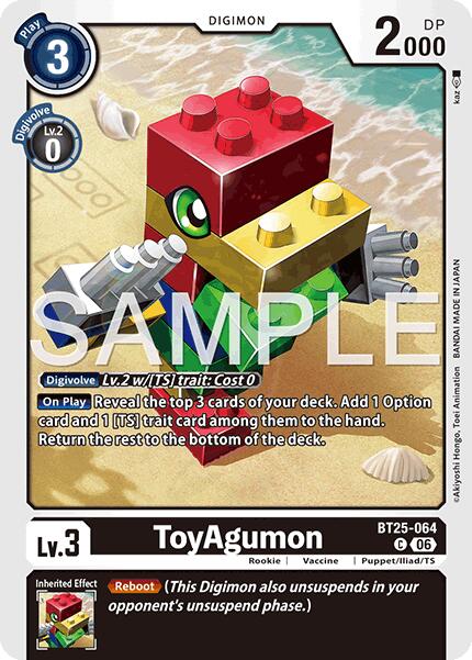 ToyAgumon [BT25-064] [Dual Revolution] | Shuffle n Cut Hobbies & Games