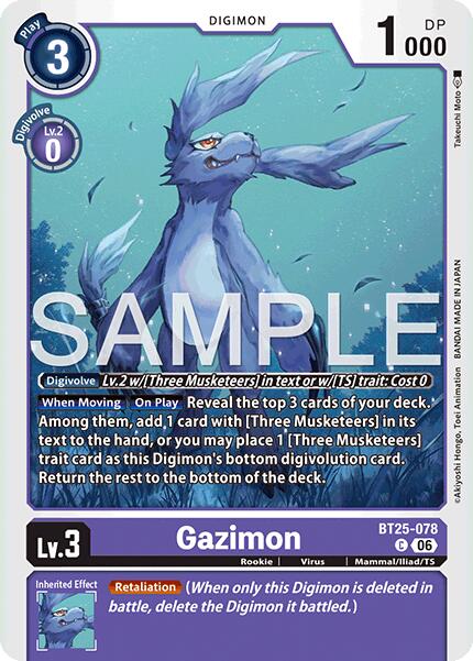 Gazimon [BT25-078] [Dual Revolution] | Shuffle n Cut Hobbies & Games