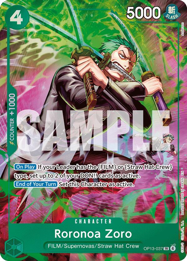 Roronoa Zoro [Adventure on Kami's Island] | Shuffle n Cut Hobbies & Games