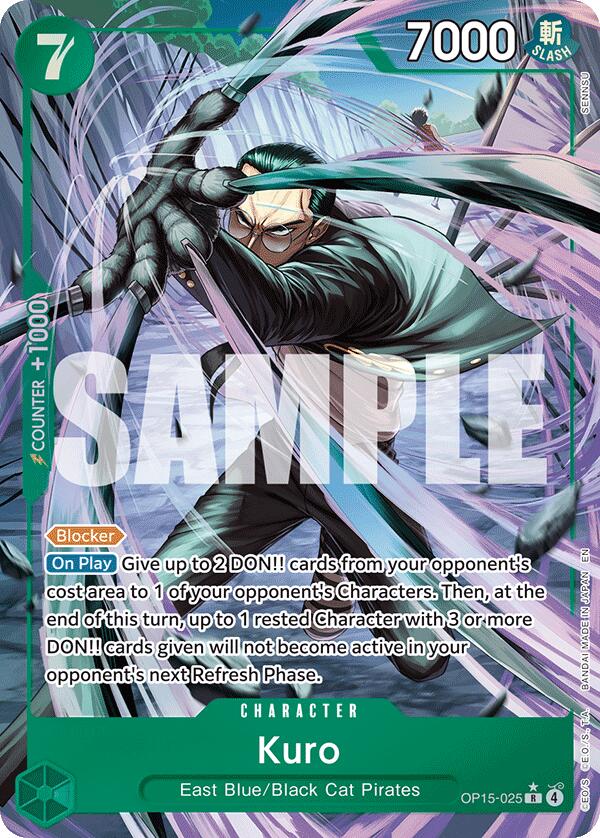 Kuro (Alternate Art) [Adventure on Kami's Island] | Shuffle n Cut Hobbies & Games