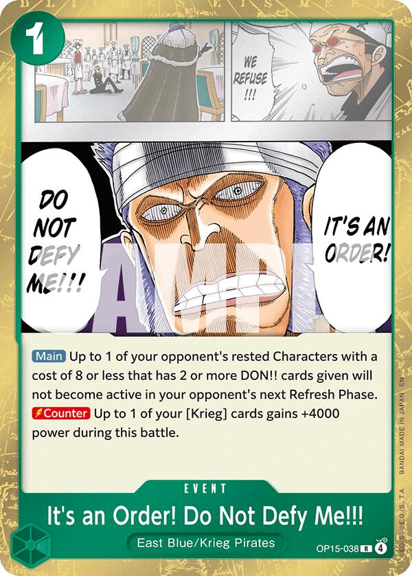 It's an Order! Do Not Defy Me!!! [Adventure on Kami's Island] | Shuffle n Cut Hobbies & Games