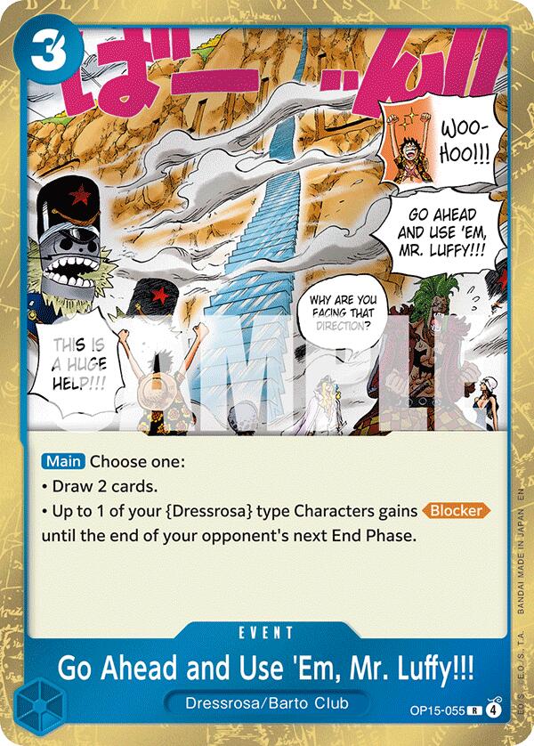 Go Ahead and Use 'Em, Mr. Luffy!!! [Adventure on Kami's Island] | Shuffle n Cut Hobbies & Games