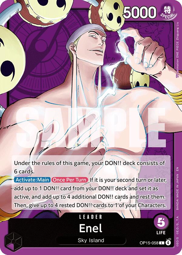 Enel [Adventure on Kami's Island] | Shuffle n Cut Hobbies & Games