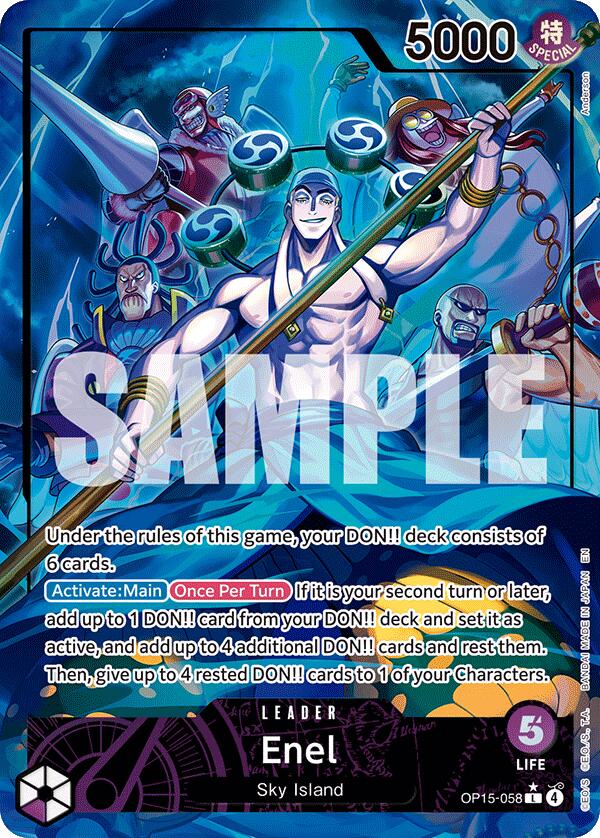 Enel (Alternate Art) [Adventure on Kami's Island] | Shuffle n Cut Hobbies & Games