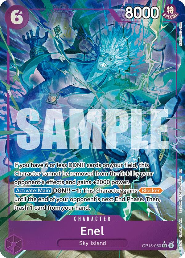 Enel (Alternate Art) [Adventure on Kami's Island] | Shuffle n Cut Hobbies & Games