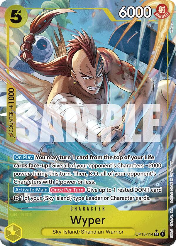 Wyper (Alternate Art) [Adventure on Kami's Island] | Shuffle n Cut Hobbies & Games