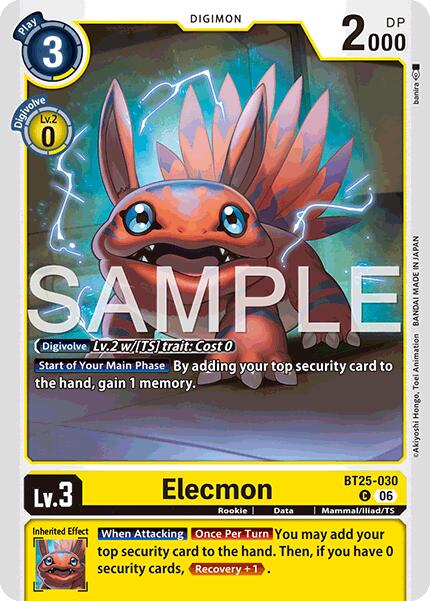 Elecmon [BT25-030] [Dual Revolution] | Shuffle n Cut Hobbies & Games