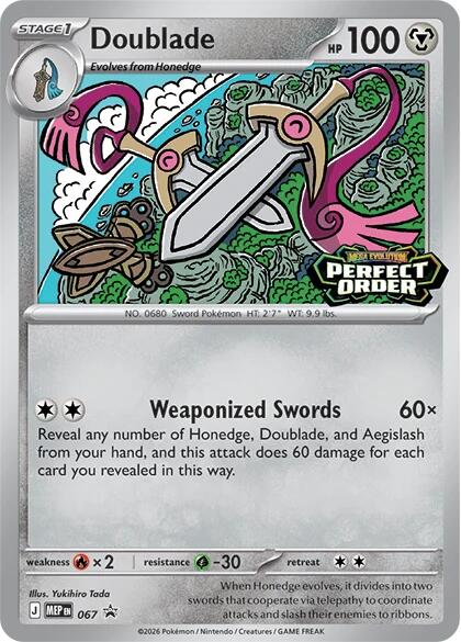 Doublade (067) [Mega Evolution Promo] | Shuffle n Cut Hobbies & Games