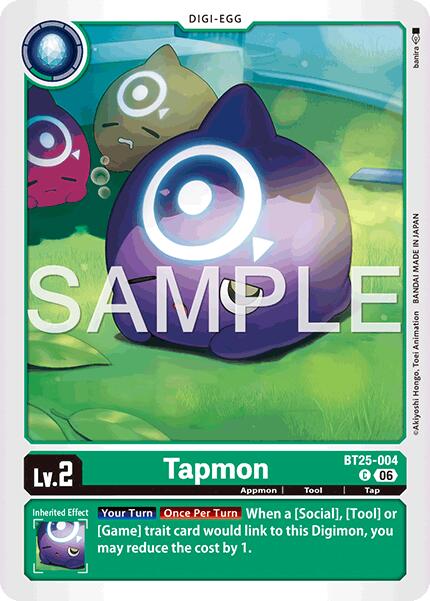 Tapmon [BT25-004] [Dual Revolution] | Shuffle n Cut Hobbies & Games
