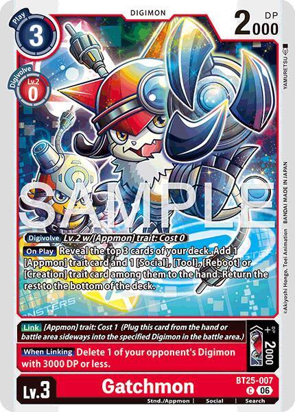 Gatchmon [BT25-007] [Dual Revolution] | Shuffle n Cut Hobbies & Games
