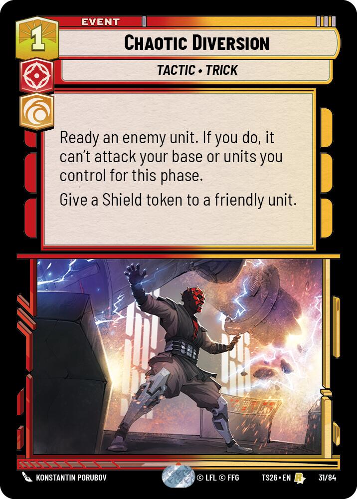 Chaotic Diversion (31/84) (31/84) [Twin Suns] | Shuffle n Cut Hobbies & Games