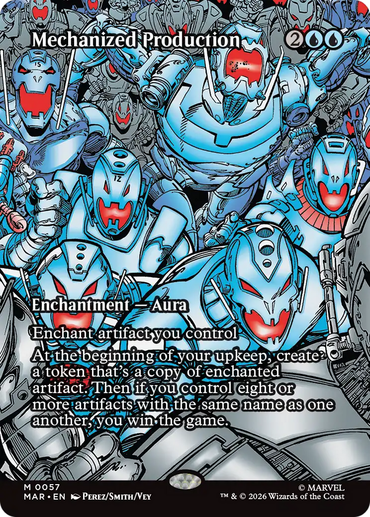 Mechanized Production (Borderless) [Marvel Universe: Eternal-Legal] | Shuffle n Cut Hobbies & Games