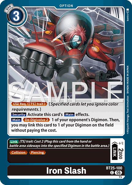 Iron Slash [BT25-100] [Dual Revolution] | Shuffle n Cut Hobbies & Games