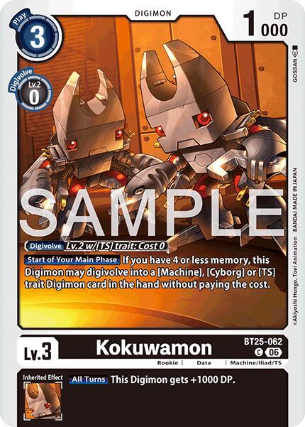 Kokuwamon [BT25-062] [Dual Revolution] | Shuffle n Cut Hobbies & Games