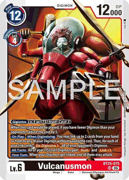 Vulcanusmon [BT25-075] [Dual Revolution] | Shuffle n Cut Hobbies & Games