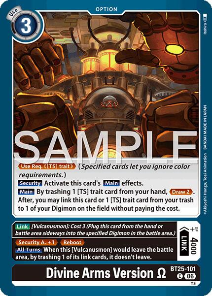 Divine Arms Version [BT25-101] [Dual Revolution] | Shuffle n Cut Hobbies & Games