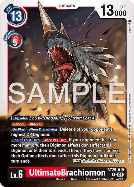 UltimateBrachiomon [BT25-019] [Dual Revolution] | Shuffle n Cut Hobbies & Games