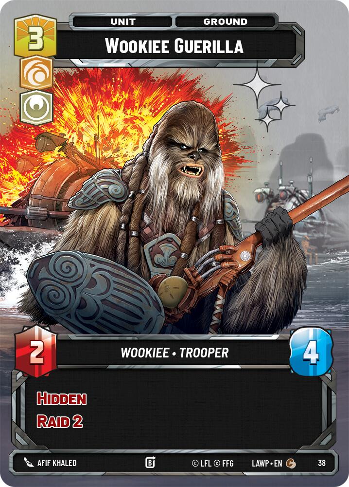 Wookiee Guerilla (38) (Foil) (38) [A Lawless Time: Weekly Play] | Shuffle n Cut Hobbies & Games
